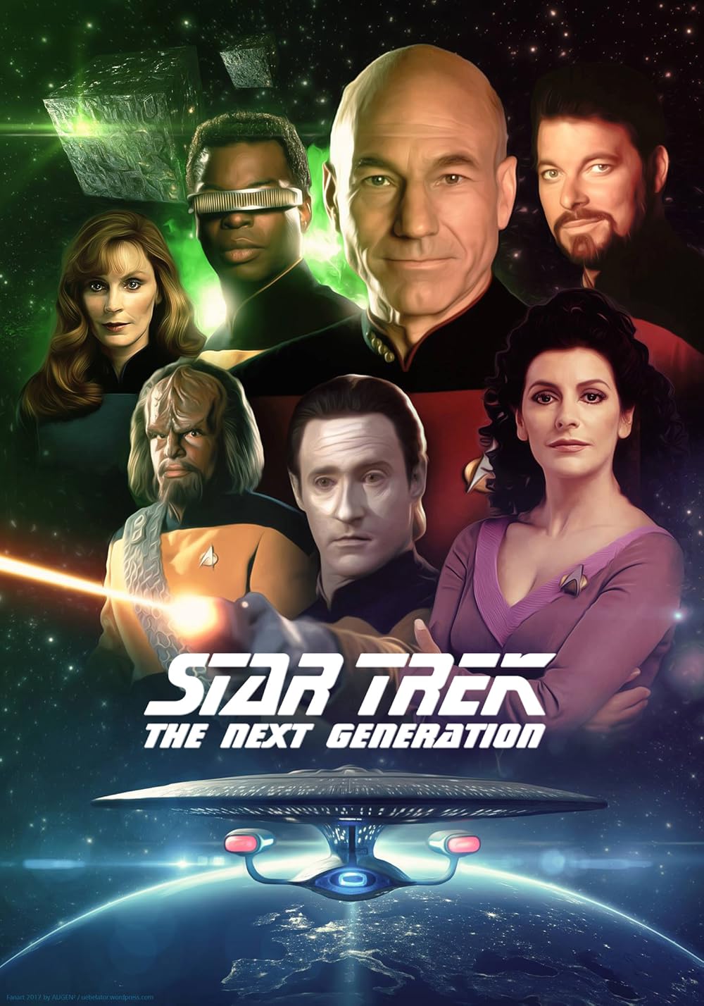star trek television poster